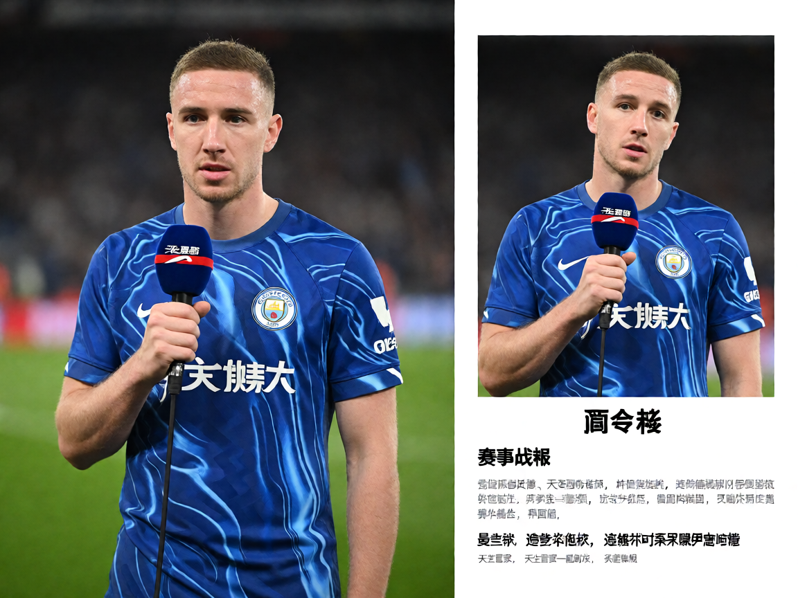 球员赛后采访现场，运动员分享比赛感受和未来展望